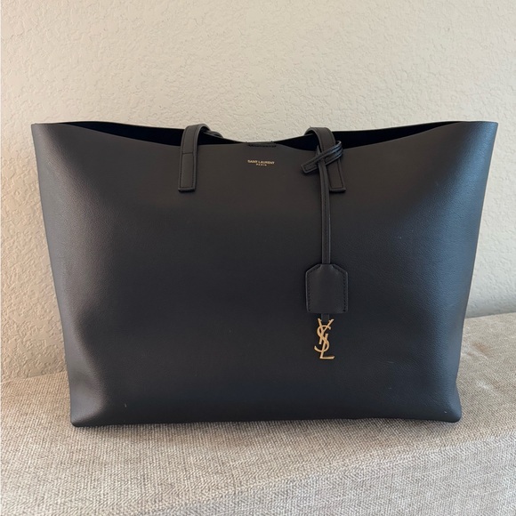 Saint Laurent Black Tote Bag - Picture 2 of 11